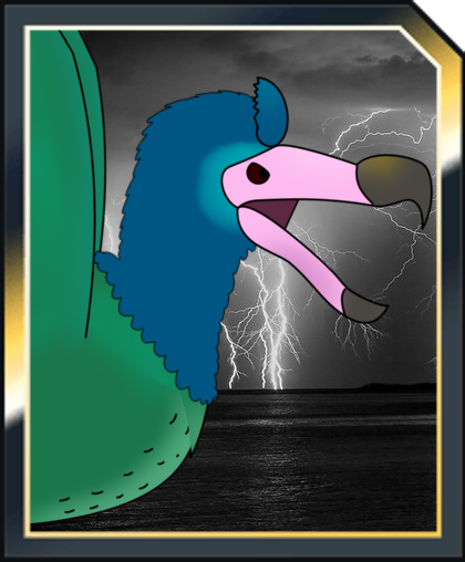 Captain Furious — Raphus Rapacetulor, The Predatory Dodo